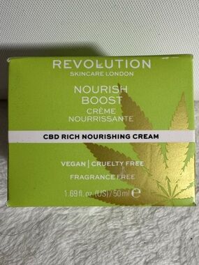NIB Revolution Nourish Boost CBD Rich Nourishing Cream 1.69fl oz/50ml